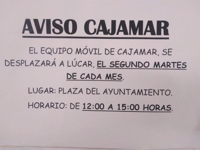 Qué viene el banco.