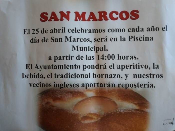 DÍA DE LA CELEBRACIÓN DEL SANTO QUE DA NOMBRE AL CERRO DE LÚCAR.