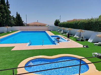 Gracias por la piscina municipal de Lúcar.